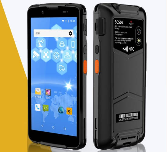 思必拓SC55G高性能全面屏防爆条码手持终端